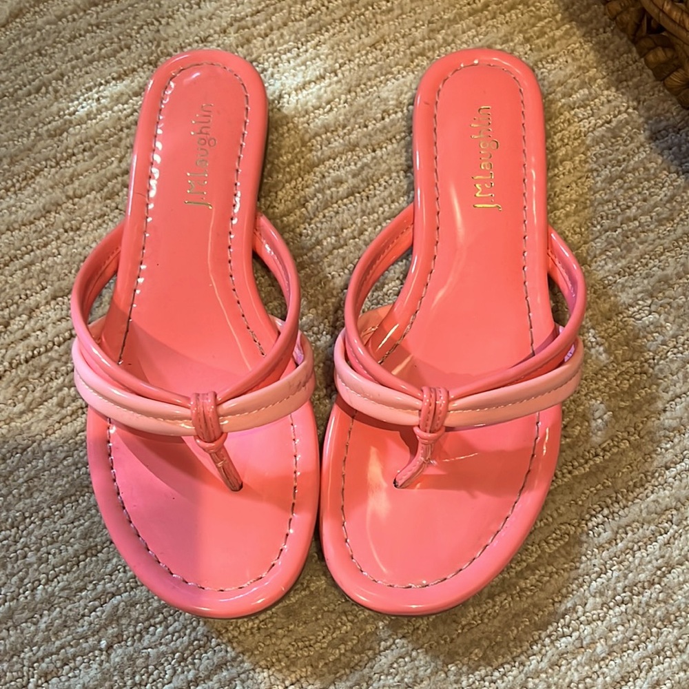 J.McLaughlin Patent Leather Sandals